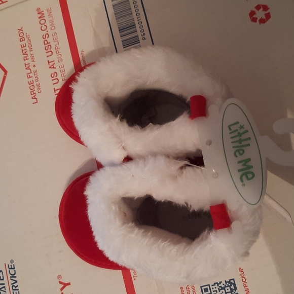 Santa boot holiday slipper/boot (toddler) - Picture 6 of 6